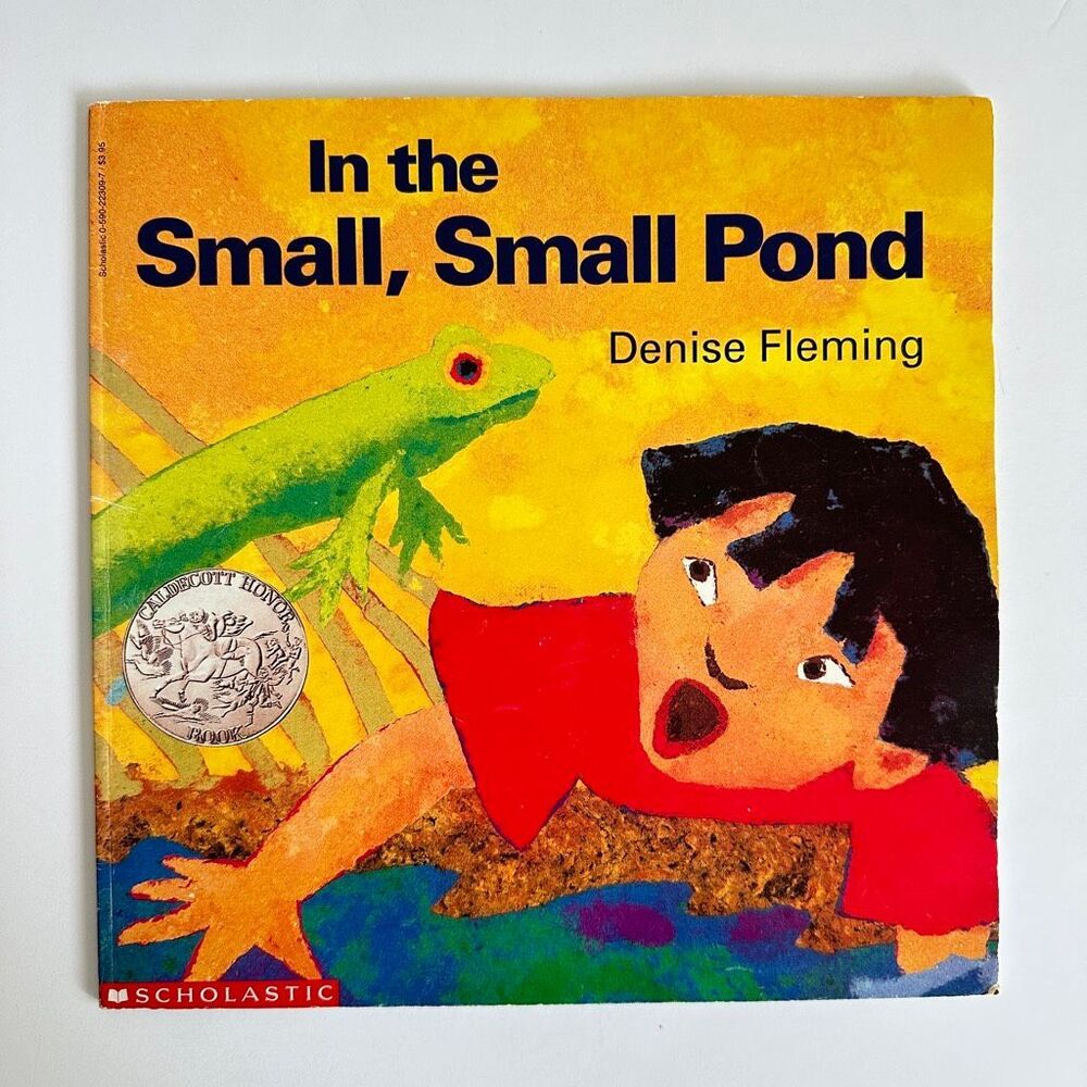 2/$6 In the Small, Small Pond book by Denise Fleming-Caldecott Honor (Paperback)